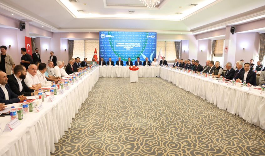Tarım ve Orman Bakanımız Sayın İbrahim Yumaklı’nın teşrifleri ile yapılan “Tarım ve Orman Bakanlığı Sektör Paydaşları Toplantısı''