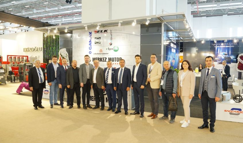Makina Sanayici İş İnsanları Derneği Yönetim Kurulu Üyeleri 28. Marble İzmir Uluslararası Doğaltaş ve Teknoloji Fuarı'nı Ziyaret Etti.