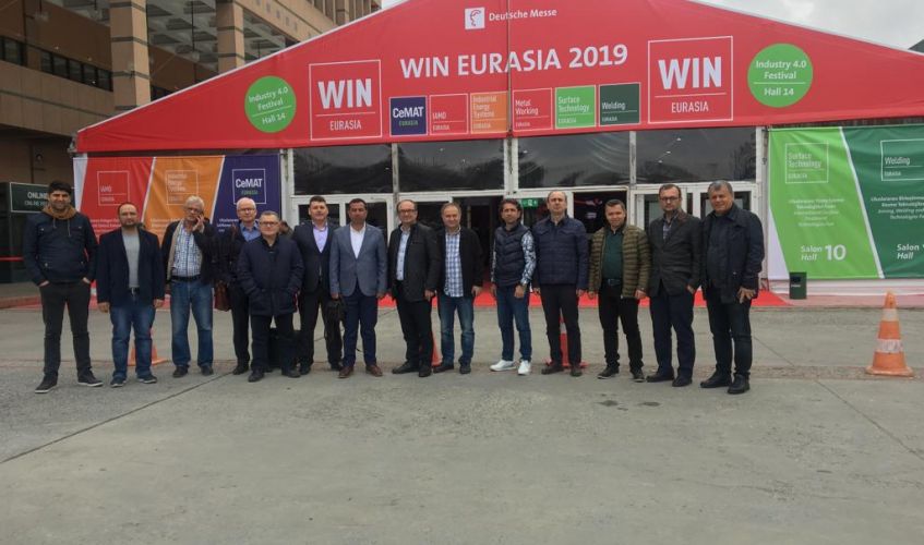 MAKSİAD OLARAK, WIN EURASIA FUARINA ÇIKARMA YAPTIK…